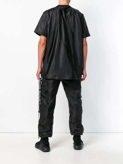 Shop Christopher Raeburn Parachute T-shirt In Black