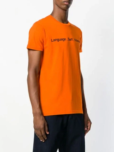 Shop The Silted Company Slogan T-shirt - Orange