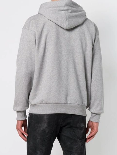 Shop Diesel S-division Hoodie In Grey