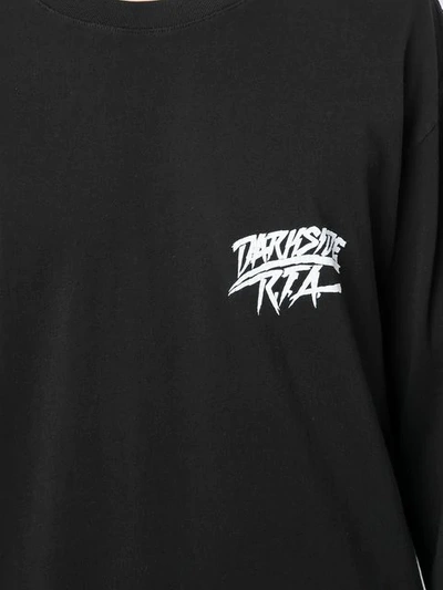 Shop Rta Darkside Print T-shirt In Black