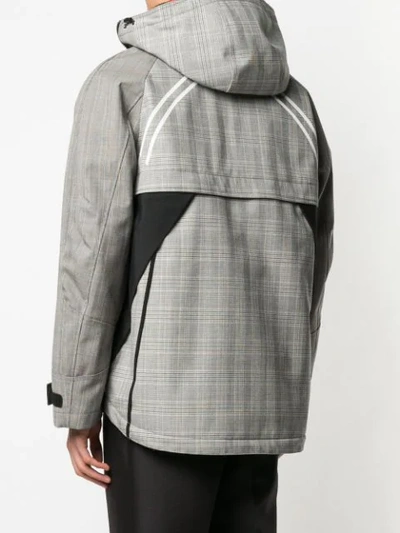 Shop Lanvin Short Parka In Grey