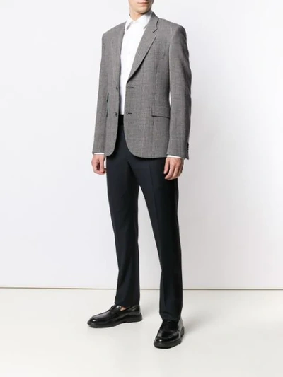 TOM FORD STRAIGHT-FIT TAILORED TROUSERS - 蓝色