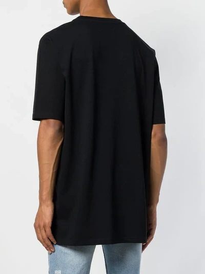 Shop Faith Connexion Oversized Printed T-shirt In Black
