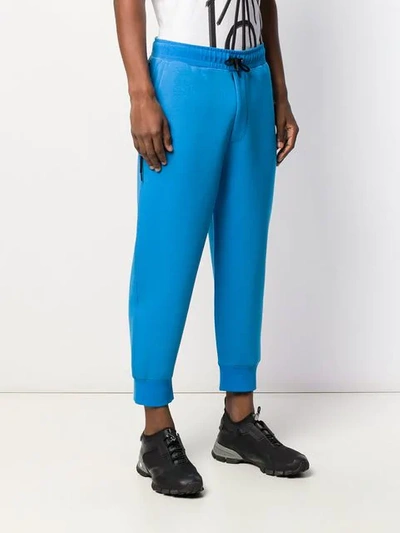 Shop Craig Green Lace-up Track Pants In Blue