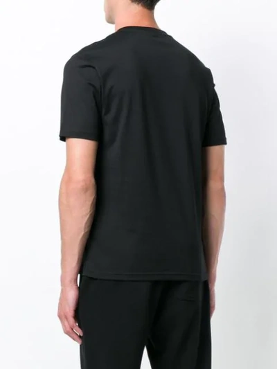 Shop Versus Foiled Logo T-shirt In Black