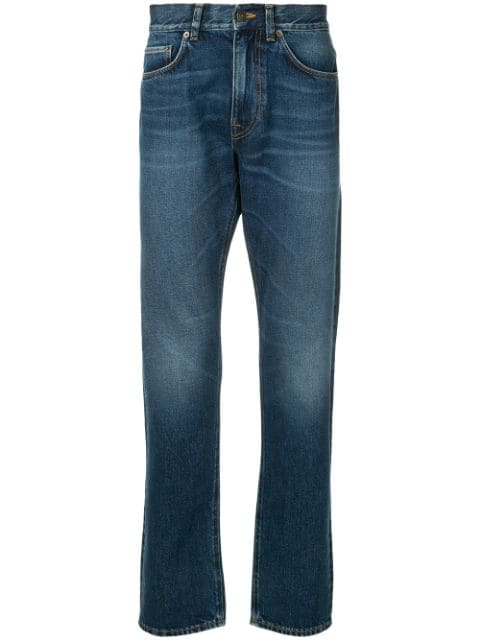 Cerruti 1881 Tapered Jeans In Blue | ModeSens
