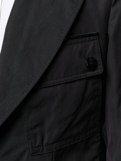 Shop Tom Ford Cargo Pocket Military Jacket In Black