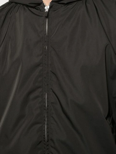 Shop Fear Of God Hooded Jacket In Black