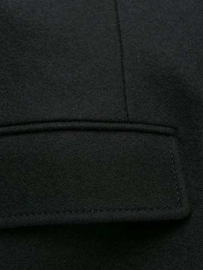 Shop Prada Wool Multiple Pocket Jacket In Black