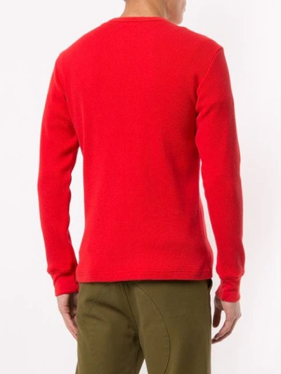 Shop Supreme Thermo-oberteil Mit Logo In Red