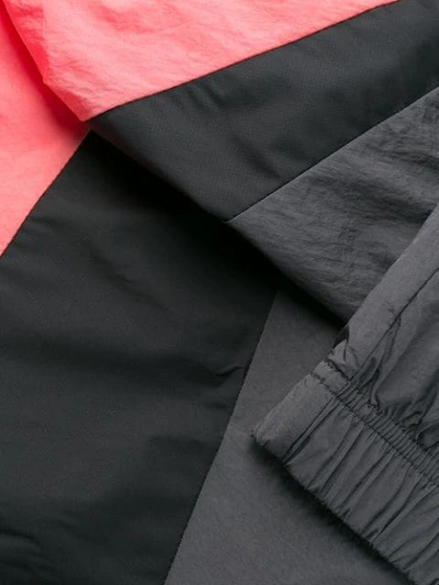 Shop Nike Swoosh Jacket In 668 Pink Gaze/black/dark Grey