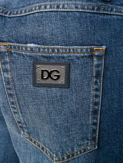 Shop Dolce & Gabbana Bootcut Jeans In Blue