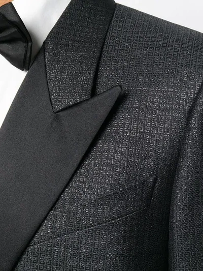 Shop Givenchy Classic Double-breasted Suit In Black