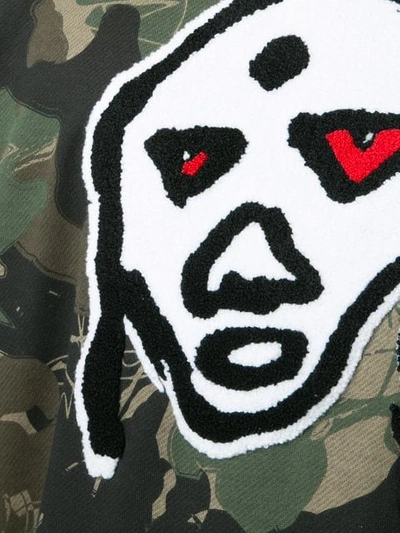 Haculla Camouflage Print Sweatshirt In Green