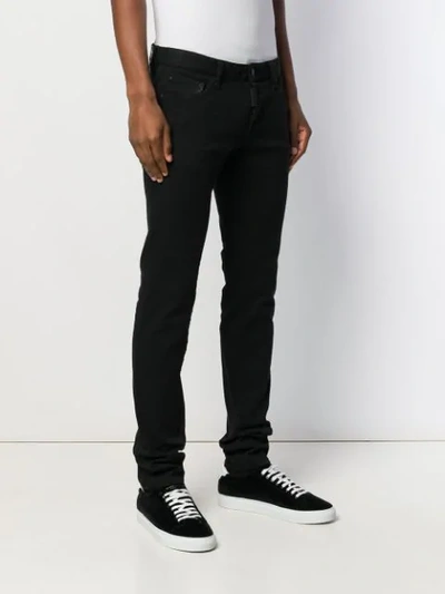 Shop Dsquared2 Slim Jeans In Black