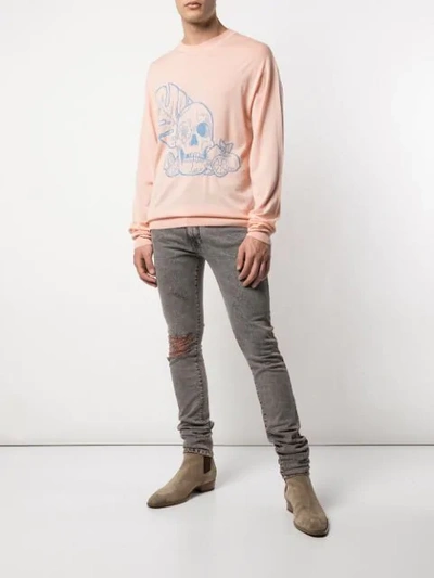 Shop Alchemist Jagger Skinny-fit Jeans - Pink