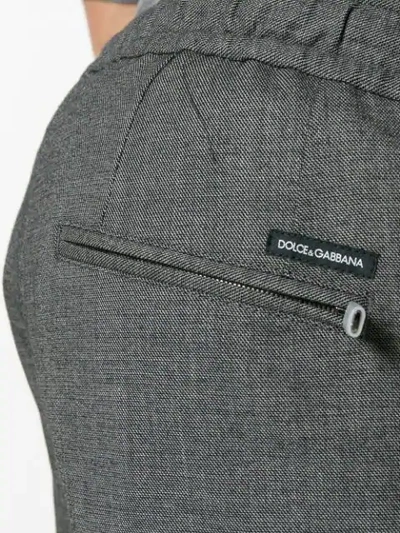 Shop Dolce & Gabbana Premium Joggers In Grey