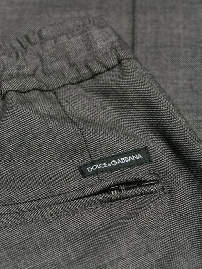 Shop Dolce & Gabbana Premium Joggers In Grey