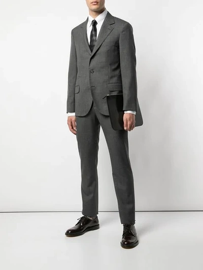 Shop Brunello Cucinelli Two-piece Suit In Grey
