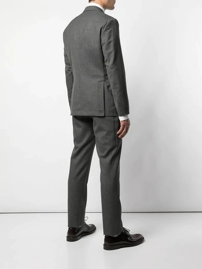 Shop Brunello Cucinelli Two-piece Suit In Grey