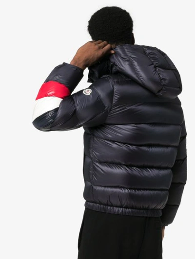 MONCLER WILLM FEATHER DOWN PUFFER COAT - 蓝色