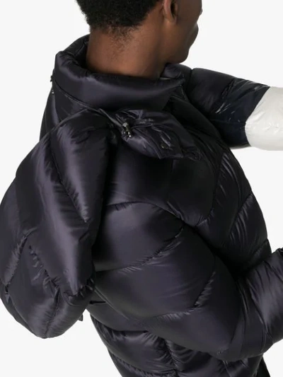 Moncler Willm Hooded Quilted-down Jacket In Blue | ModeSens