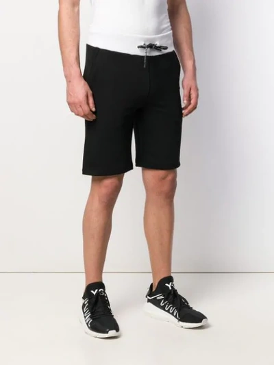 Shop Plein Sport 'statement' Joggingshorts In Black