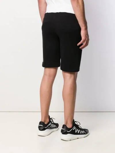 Shop Plein Sport 'statement' Joggingshorts In Black