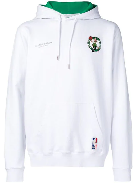 white celtics hoodie