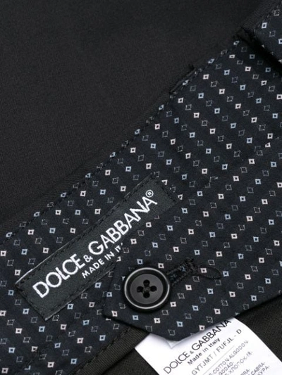 Shop Dolce & Gabbana Tailored Bermuda Shorts In Black