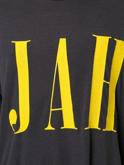 Shop Alchemist T-shirt Mit "jah"-print In Black