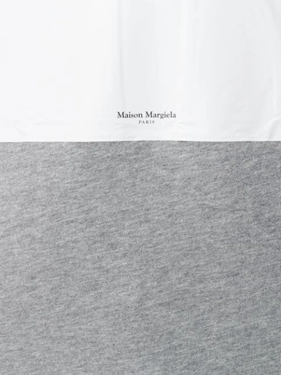 Shop Maison Margiela Graphic Print T In Grey