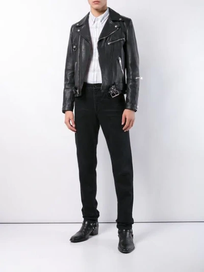 Rag & Bone Devon Slim-fit Jeans In Black