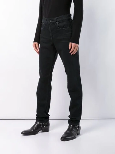 Rag & Bone Devon Slim-fit Jeans In Black