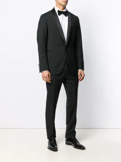 Shop Lanvin Two-piece Dinner Suit In Black