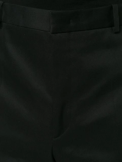 Shop Jil Sander Smart Cropped Trousers In Black