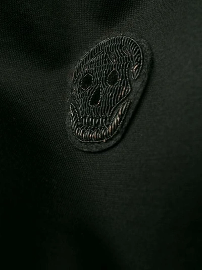 Shop Alexander Mcqueen Skull Patch T-shirt In Black