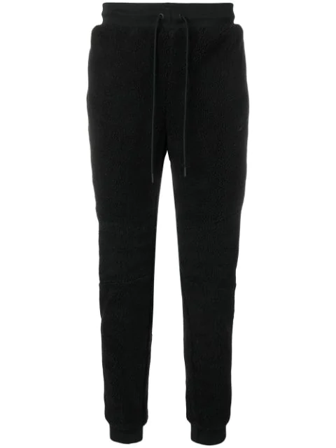 Nike Furry Track Trousers In Black | ModeSens