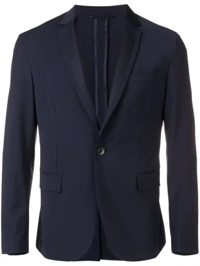 Shop Dondup Classic Suit Jacket In Blue