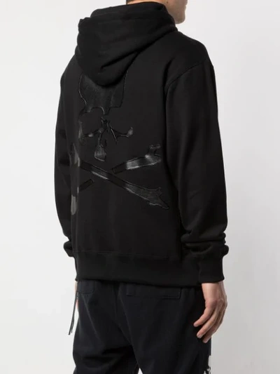 Shop Mastermind Japan Kapuzenpullover Mit Logo-print In Black