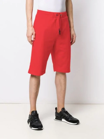 Shop Mcq By Alexander Mcqueen Casual Track Shorts In Red