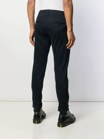 Shop Dondup Casual Chinos In Blue