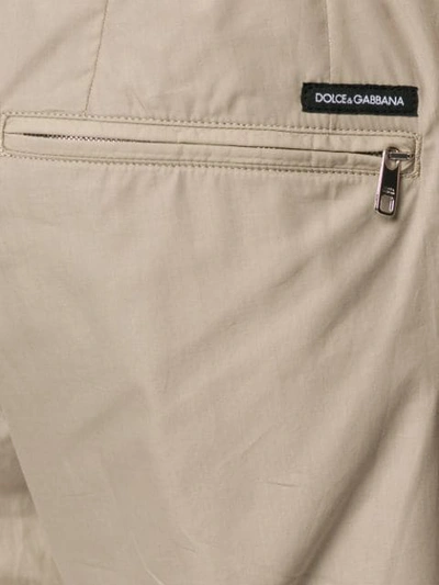 Shop Dolce & Gabbana Track Trousers In Neutrals
