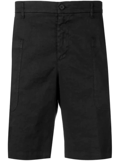Shop Barena Venezia Barena Tailored Cargo Shorts - Black