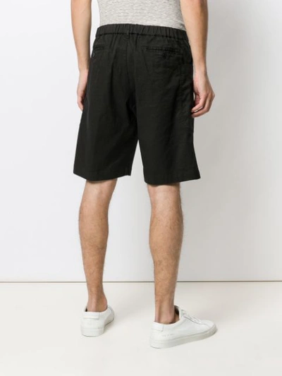 Shop Barena Venezia Barena Tailored Cargo Shorts - Black