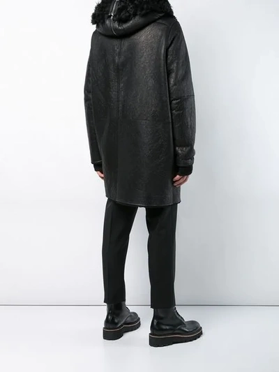 Shop Rick Owens Jumbo Brother Parka In Black