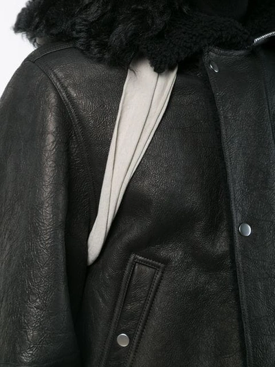 Shop Rick Owens Jumbo Brother Parka In Black