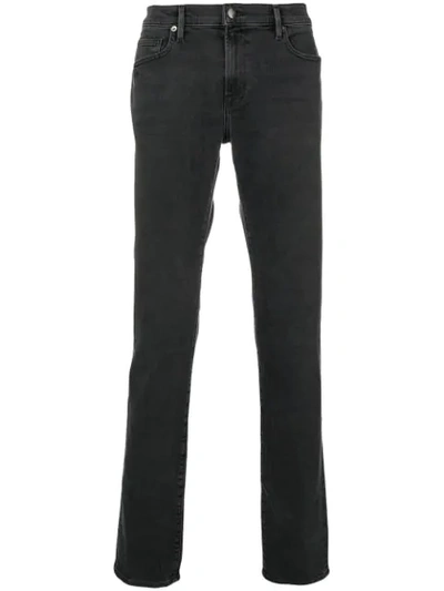 Shop Frame L' Homme Skinny Jeans In Grey