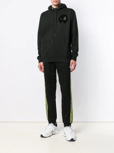 MCQ ALEXANDER MCQUEEN MCQ MONSTER连帽衫 - 黑色