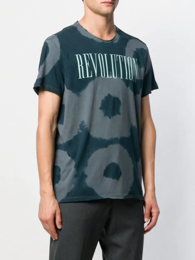 JOHN VARVATOS PRINTED 'REVOLUTION' T-SHIRT 